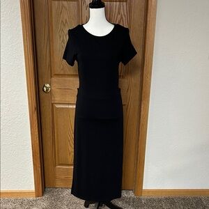 Old Navy Black Maxi Dress